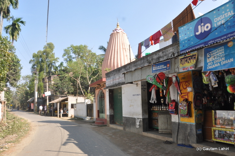 Very clean roads greeted us. Sports shops, also doubled up as departmental stores were vying for customers in Purbasthali by Gautam Lahiri