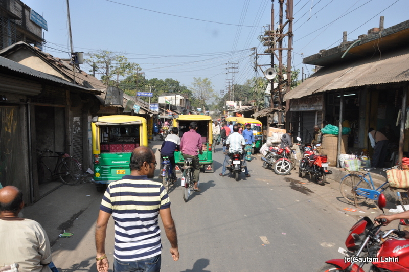 Local markets at Chandraketugarh, taken by Gautam Lahiri