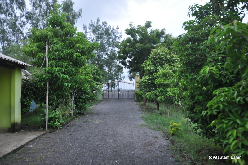 Estuarine village gate in Bhitarkanika taken by Gautam Lahiri