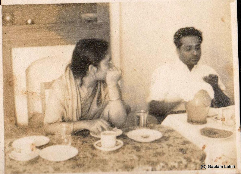 Next morning, my parents at the breakfast table. Mr. Johnson had taken this picture to capture the memory of this incredible couple at Raniketh, Uttarakhand, India by Gautam Lahiri