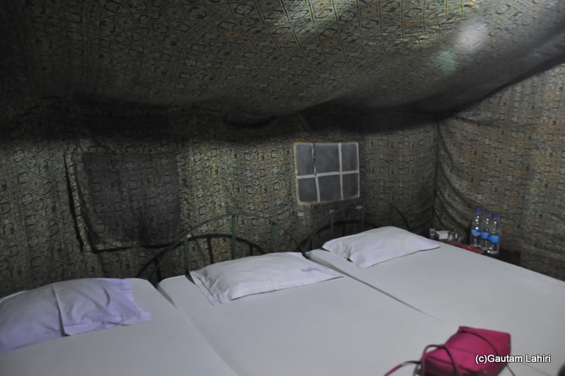 Estuarine village tents in Bhitarkanika taken by Gautam Lahiri