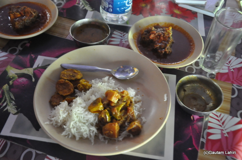 Estuarine village lunch in Bhitarkanika taken by Gautam Lahiri