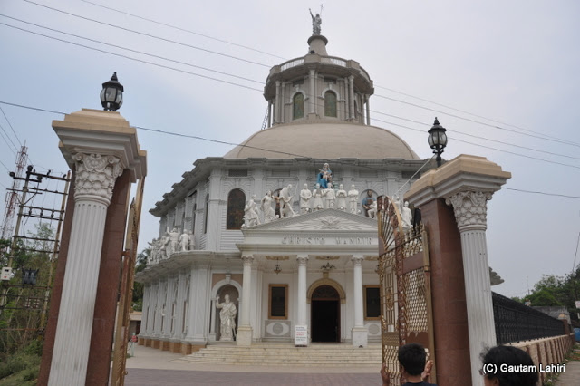Roman Catholic church of Krishnanagar at Krishnanagar, West Bengal, India by Gautam Lahiri