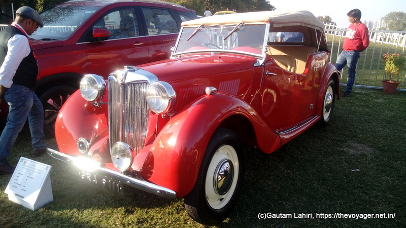 MG TC 1946 vintage car by Gautam Lahiri