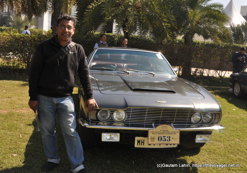 Aston Martin DBS 1970 and Gautam Lahiri