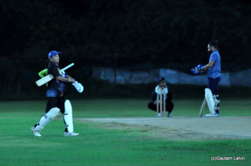 A new batsman comes to bat by Gautam Lahiri