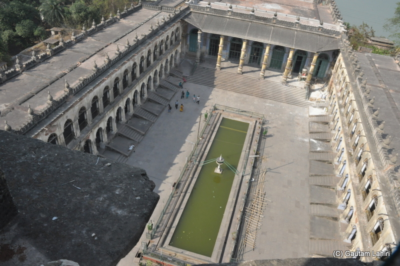 Bandel Imambara, on the banks of Hooghly river at Bandel, West Bengal, India by Gautam Lahiri