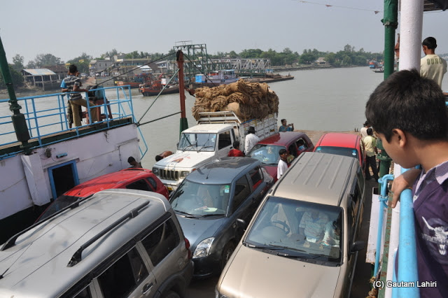 At Hatania-Doania, Bakkhali beach, West Bengal, India near Bay of Bengal by Gautam Lahiri