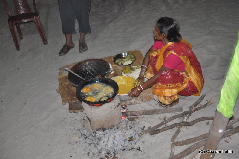Hash brown at Henry Island, Bakkhali beach, West Bengal, India near Bay of Bengal by Gautam Lahiri