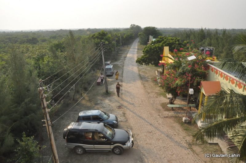 At Henry Island, Bakkhali beach, West Bengal, India near Bay of Bengal by Gautam Lahiri