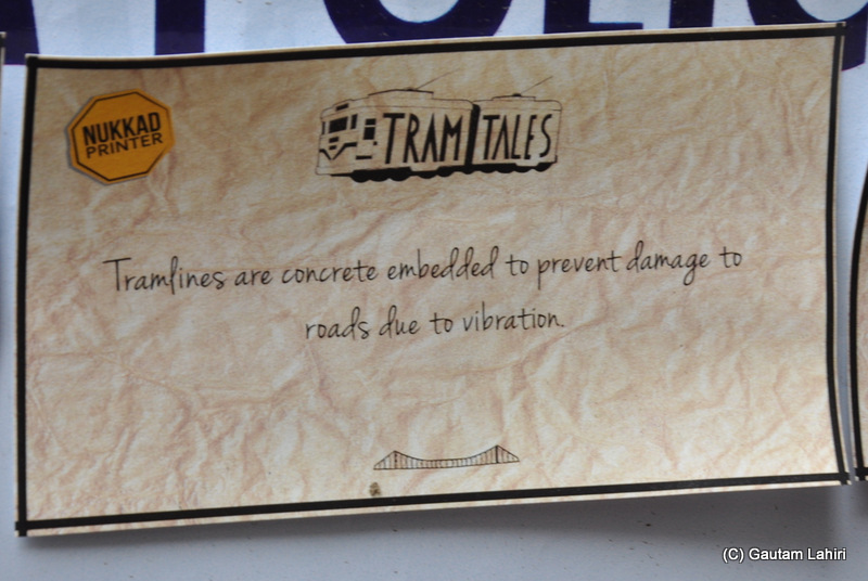 Calcutta Tramways history exhibition at Ballygunge tram terminus, Kolkata, West Bengal, India by Gautam Lahiri