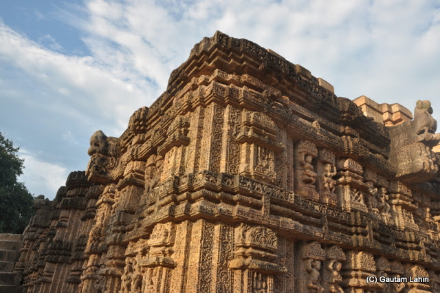 The intricate carvings on the rock still resist the nature's destructive forces at Puri, Odisha, India by Gautam Lahiri