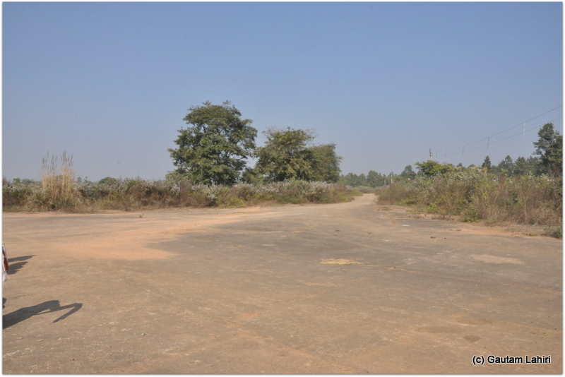 The first glimpse of the British built airfield at Joypur jungle by Gautam Lahiri