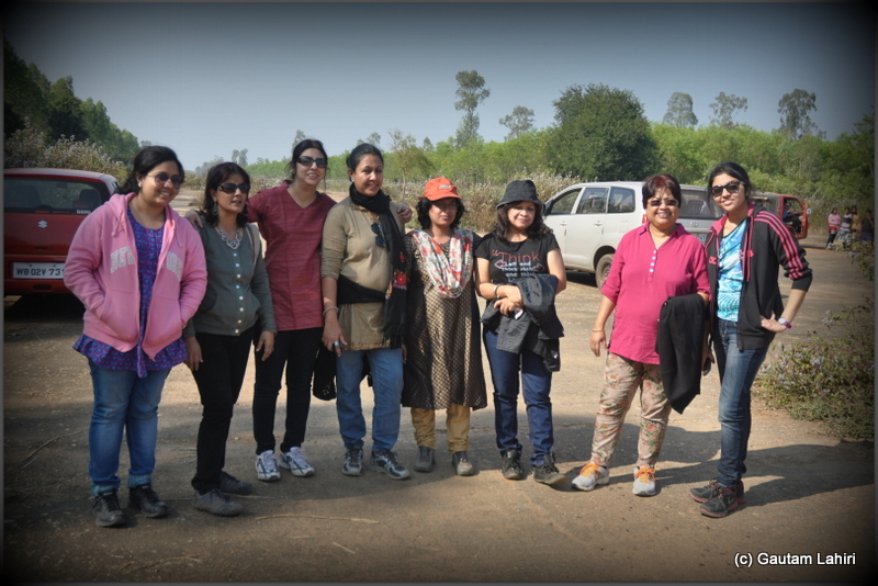 The ladies flying team who usually flew the DC-3 transporters and also doubled up as logistics experts at British airfield at Joypur jungle, Bankura by Gautam Lahiri