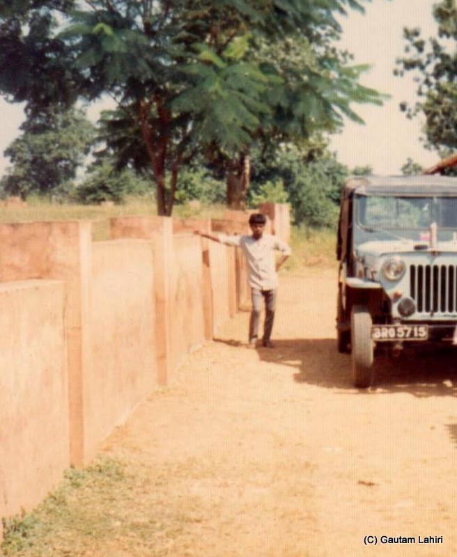 With the Jeep ready, we were all set to drive into the Betla forest reserve in Jharkhand, India by Gautam Lahiri