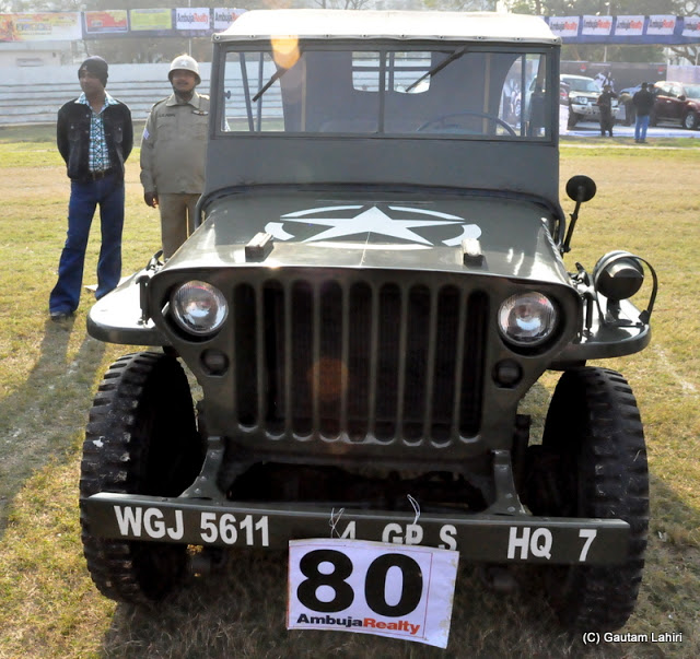 1943 Ford Jeep, rugged and general purpose, maintained very well across the years stands in the morning sun  at Kolkata, West Bengal, India by Gautam Lahiri