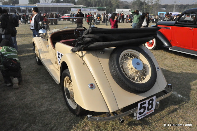 1938 Riley Lynx, one of the most popular British cars built during the Second World War. very neat and functional yet so beautiful  at Kolkata, West Bengal, India by Gautam Lahiri