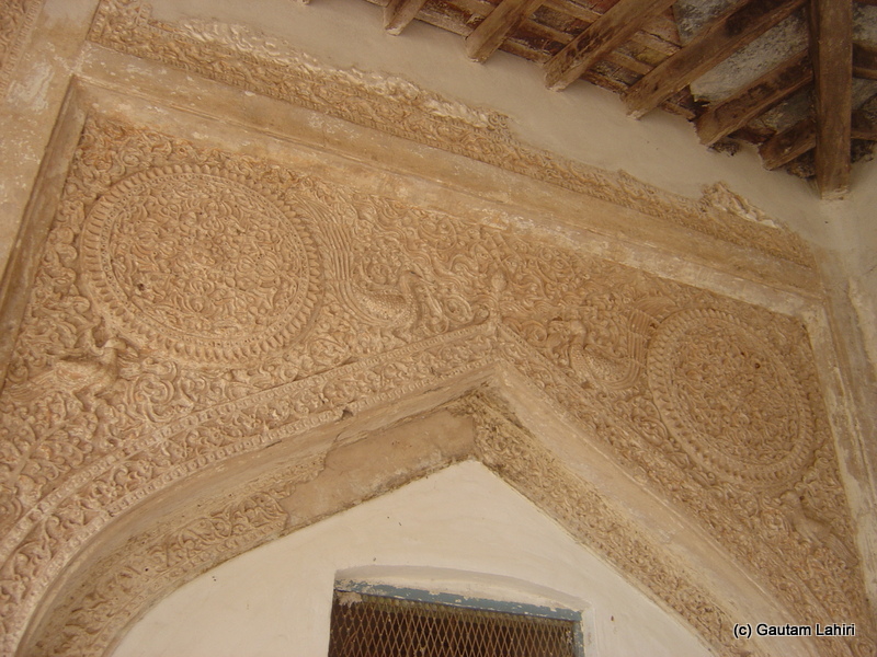Although slowly getting eaten away by the ravages of time, the wooden carvings still had the power to keep a visitor's eyes transfixed at Bidar fort by Gautam Lahiri