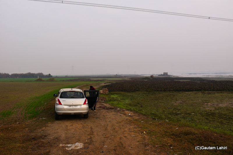 Chandu Bhudhera wetland visit by Gautam Lahiri