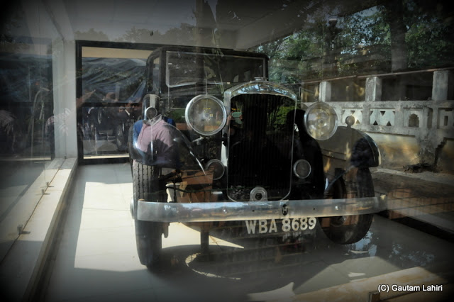 The 1933 Humber used by poet Rabindranath Tagore when he used to visit Santiniketan, West Bengal, India by Gautam Lahiri