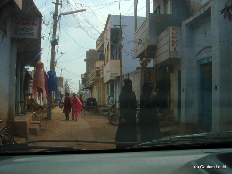 Narrow roads of Bidar city by Gautam Lahiri