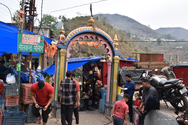 The Neelkanth temple entrance at Rishikesh, India by gautam lahiri
