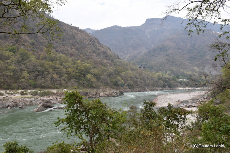 The forested broken road to the Goa beach, Rishikesh by gautam lahiri