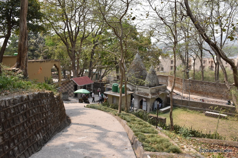 The gradient walk way that connected the entrance to the buildings by gautam lahiri