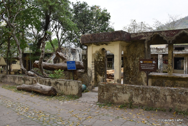 The ashram had a post office, at Chaurasia Kutiya, Rishikesh by gautam lahiri