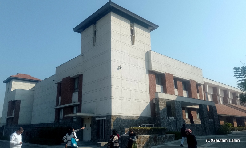 Ikeda auditorium, Soka Bodhi tree Garden, Gurgaon by gautam lahiri