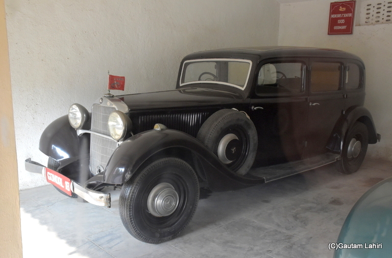 1935 Mercedes Benz 290 7-seater at Orchard palace, Gondal, Gujarat by gautam lahiri 
