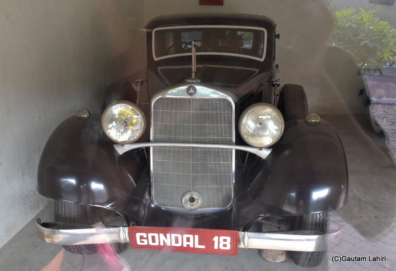 1935 Mercedes Benz 290 at Gondal Orchard palace by gautam lahiri
