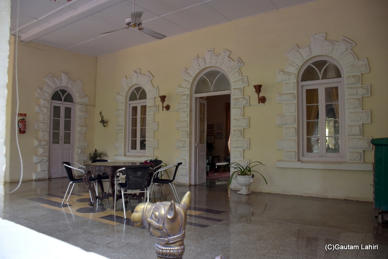 The Orchard Palace outhouse with artifacts that reflected the grandeur of the past at orchard palace by gautam lahiri