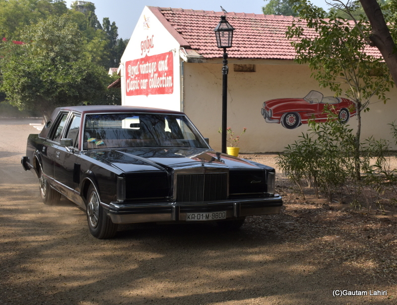 1980 Lincoln Continental Mark VI at the Orchard Palace, Gondal, Gujarat by gautam lahiri