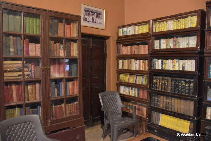 The Royal library at Naulakha Palace Gondal by gautam lahiri