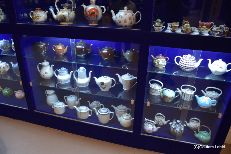 An extensive tour of the diverse and exceptional Royal family collection of crockery at Naulakha Palace, Gondal Gujarat.