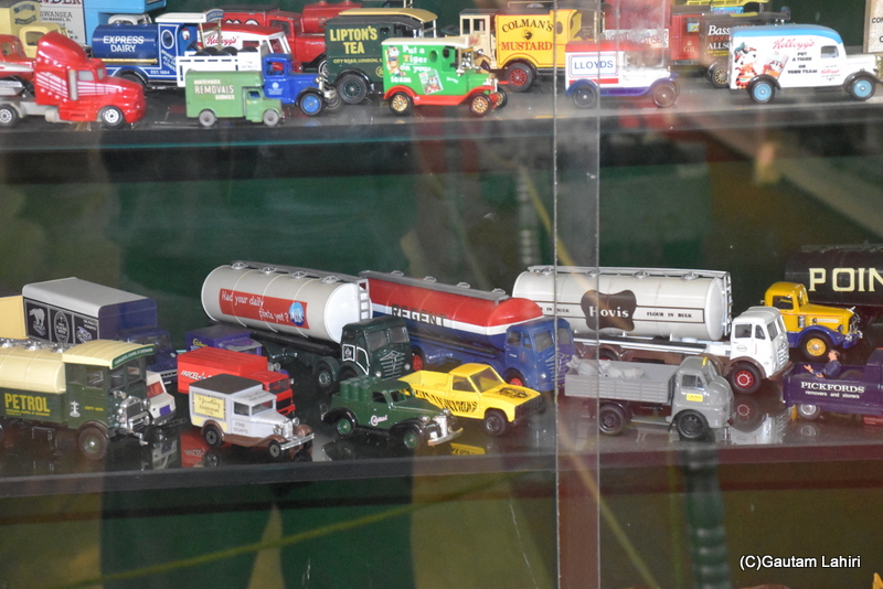 A traffic jam of tankers and delivery vans of various ages filled the showcase at Naulakha Palace by gautam lahiri