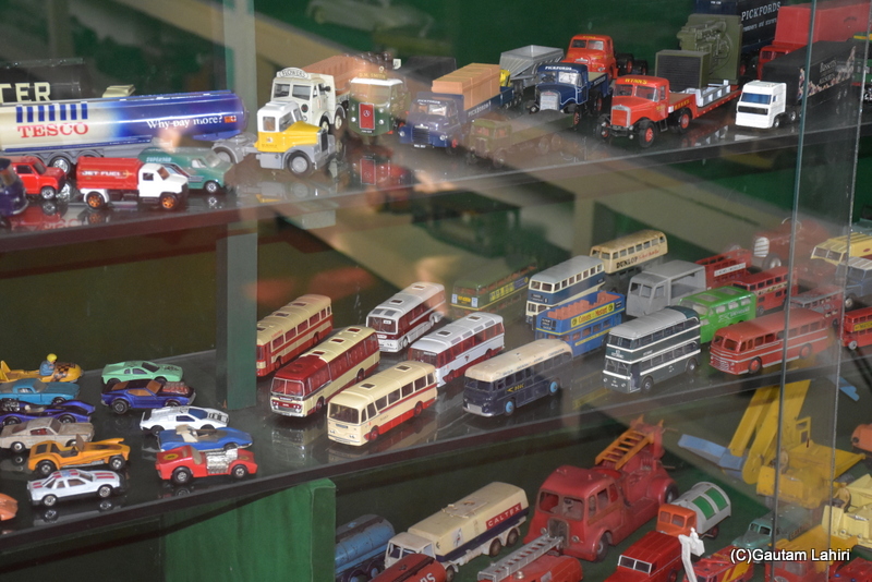 A multitude of truck trailers and an array of buses, including tourist, school, and even double-decker buses, were parked all around at Naulakha Palace by gautam lahiri