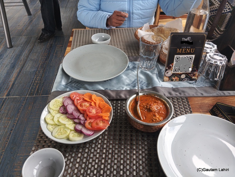 Scrumptious food at restaurant by gautam lahiri