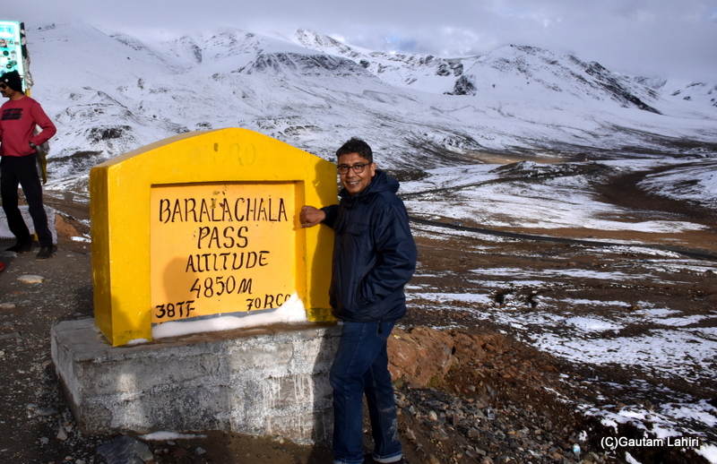 The grueling drive paid off, we reached the rugged pass by gautam lahiri