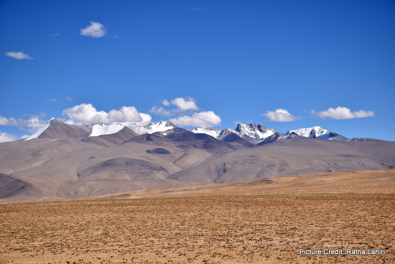 Zanskar mountains by gautam lahiri