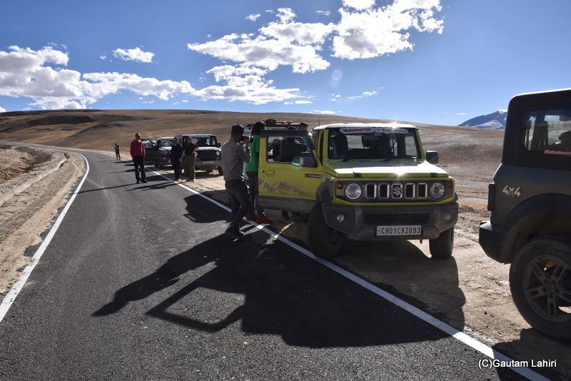 A break from nonstop driving for fuel in Ladakh by gautam lahiri