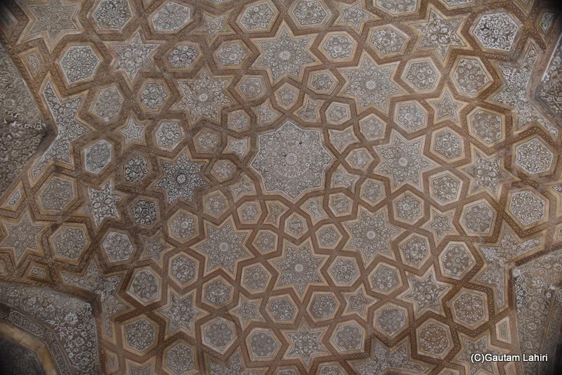 Inside the Sunder Burj, geometric design at New Delhi by gautam lahiri