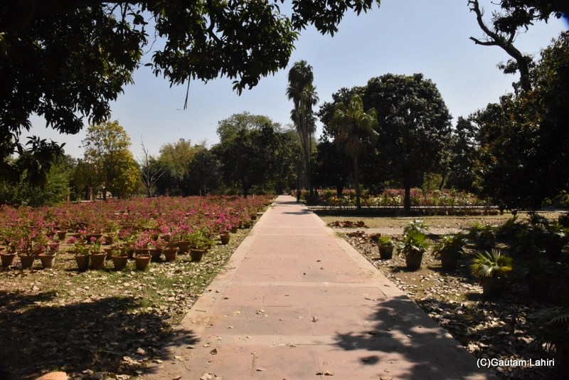 The gardens of Sunder Nursery New Delhi by gautam lahiri