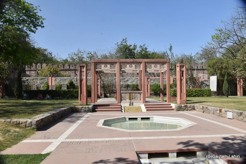 Mughal Serai pavilion at Sunder nursery New Delhi by gautam lahiri
