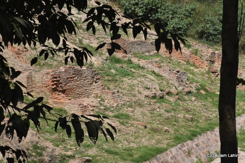 Excavation site, Purana Qila, or fort New Delhi by gautam lahiri
