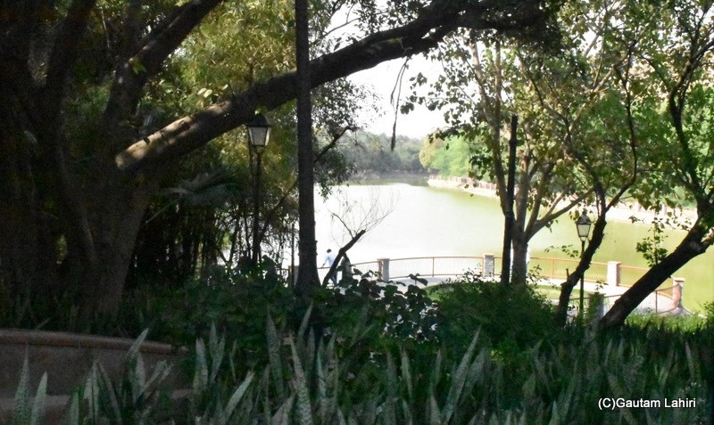 The Purana Qila or Fort moat New Delhi by gautam lahiri