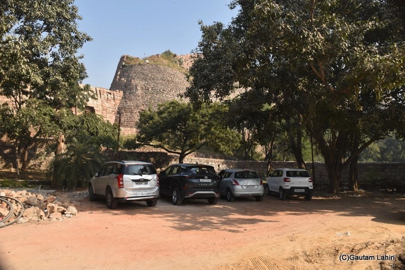 Ghiyasudin Tughlaq's tomb complex , New Delhi by gautam lahiri
