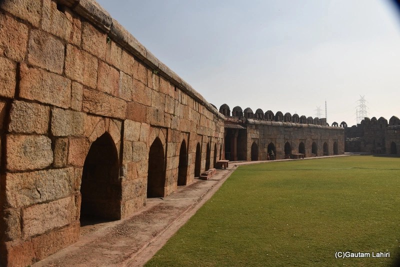 Ghiyasudin Tughlaq's tomb complex , New Delhi by gautam lahiri