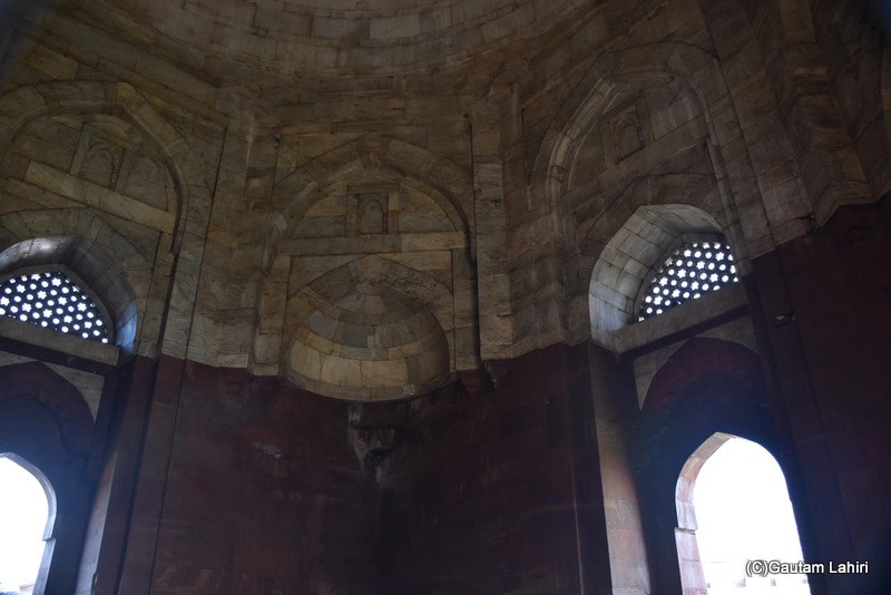 Ghiyasudin Tughlaq's tomb complex , New Delhi by gautam lahiri